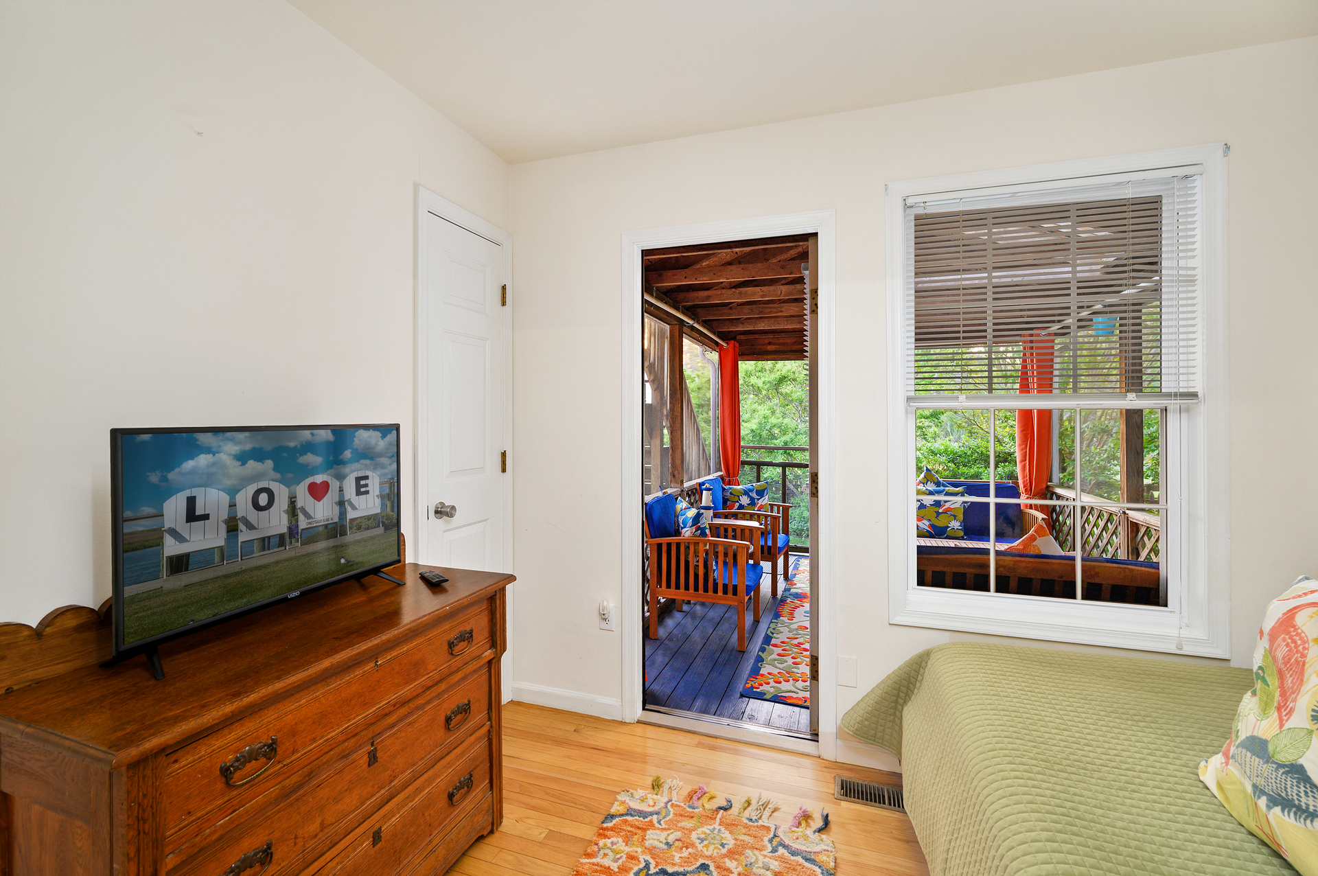 Flat Screen TV in Bedroom 3.