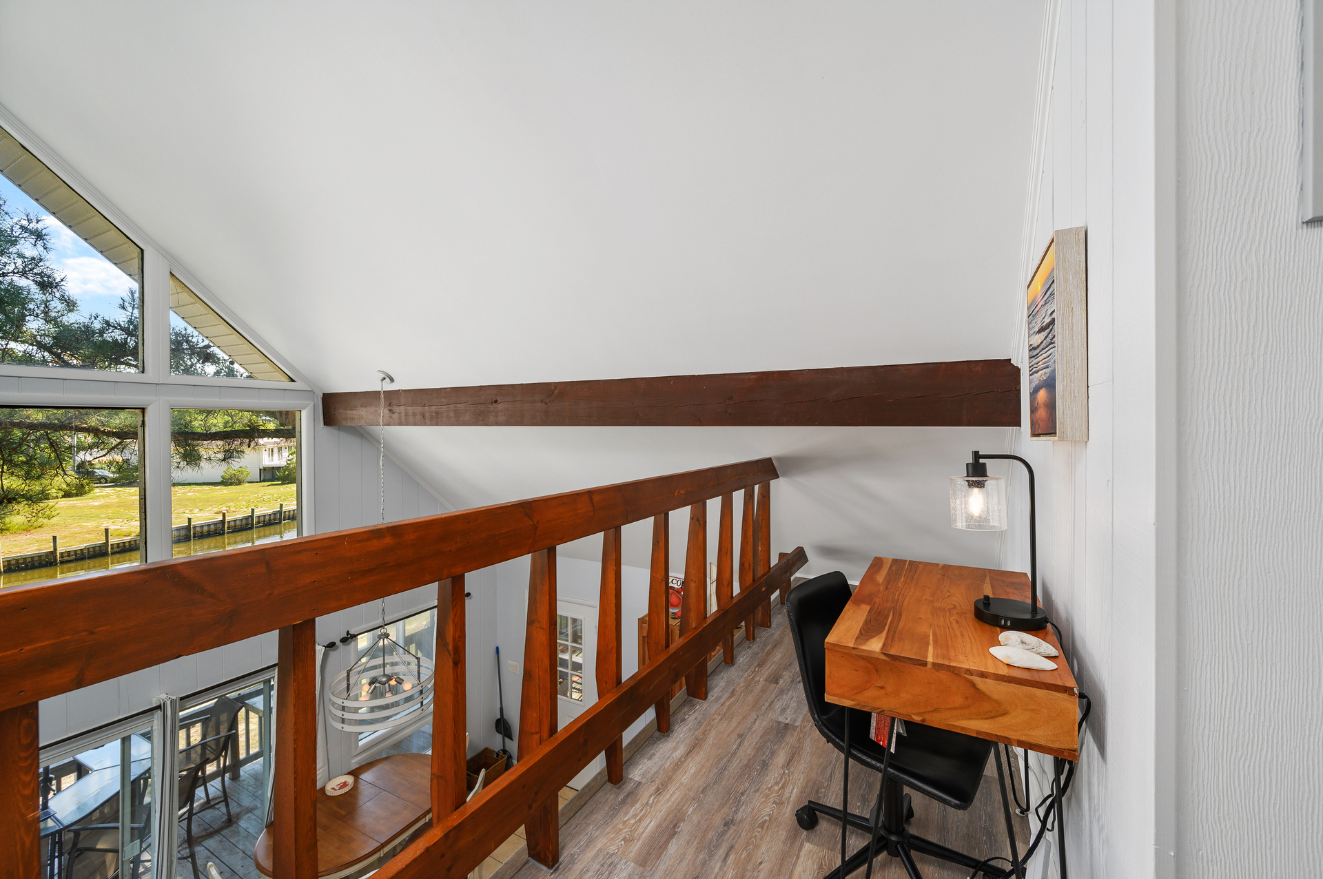 Work Station upstairs just off Master Bedroom.