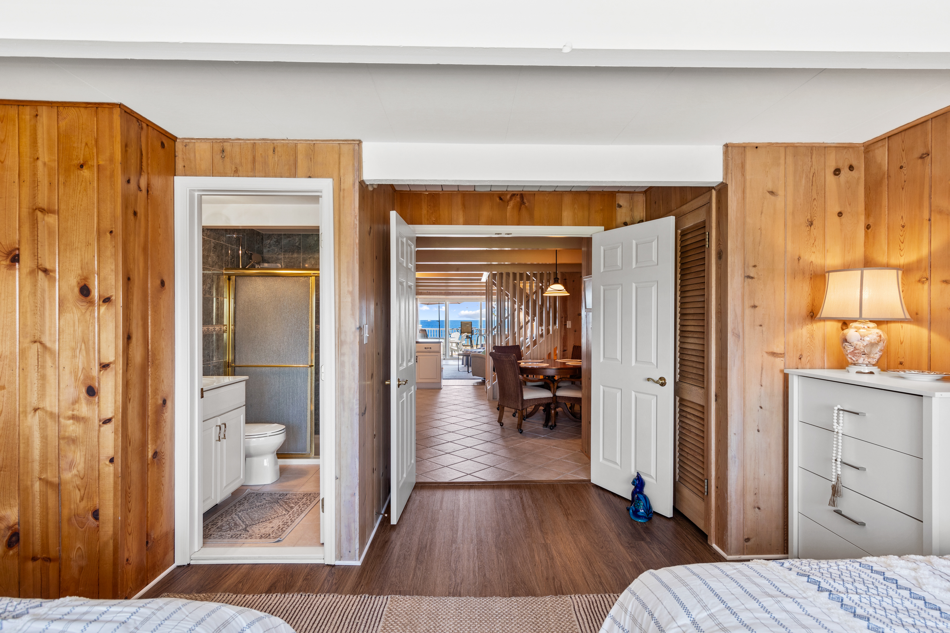 You'll also find another Full Bath with a Walk in Shower.