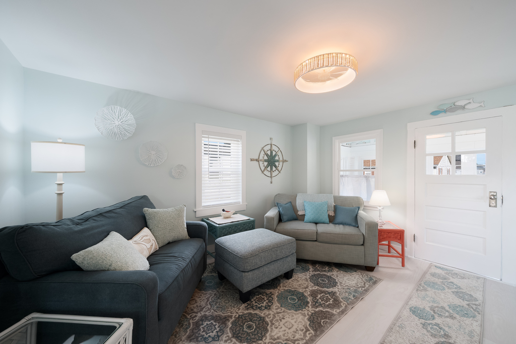 Beautifully furnished and decorated with a shabby chic coastal flair.