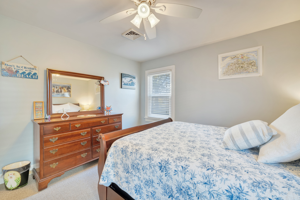 Plenty of storage in your home away from home.