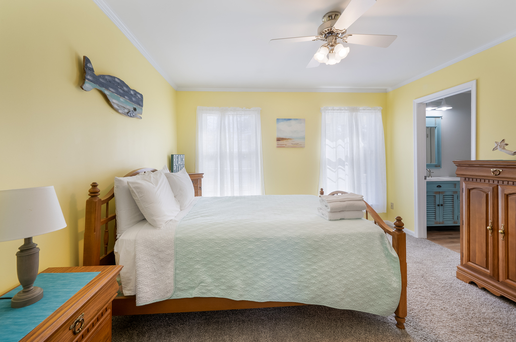 Decorated with a tasteful Coastal Flair.