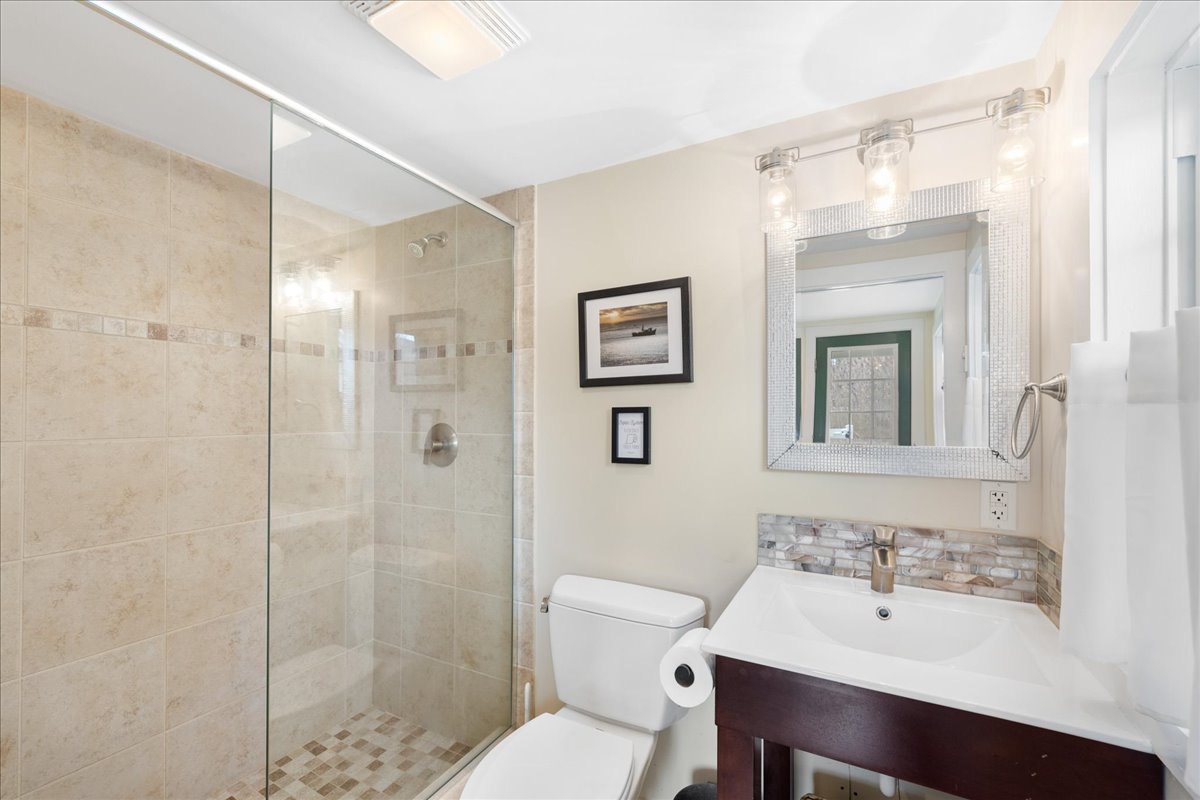 Full Bath 1 is on the 1st Floor and has a Walk-in Shower.