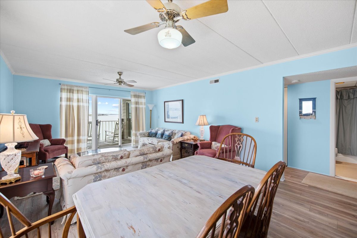 The Large Dining Area is perfect for Family Gatherings!