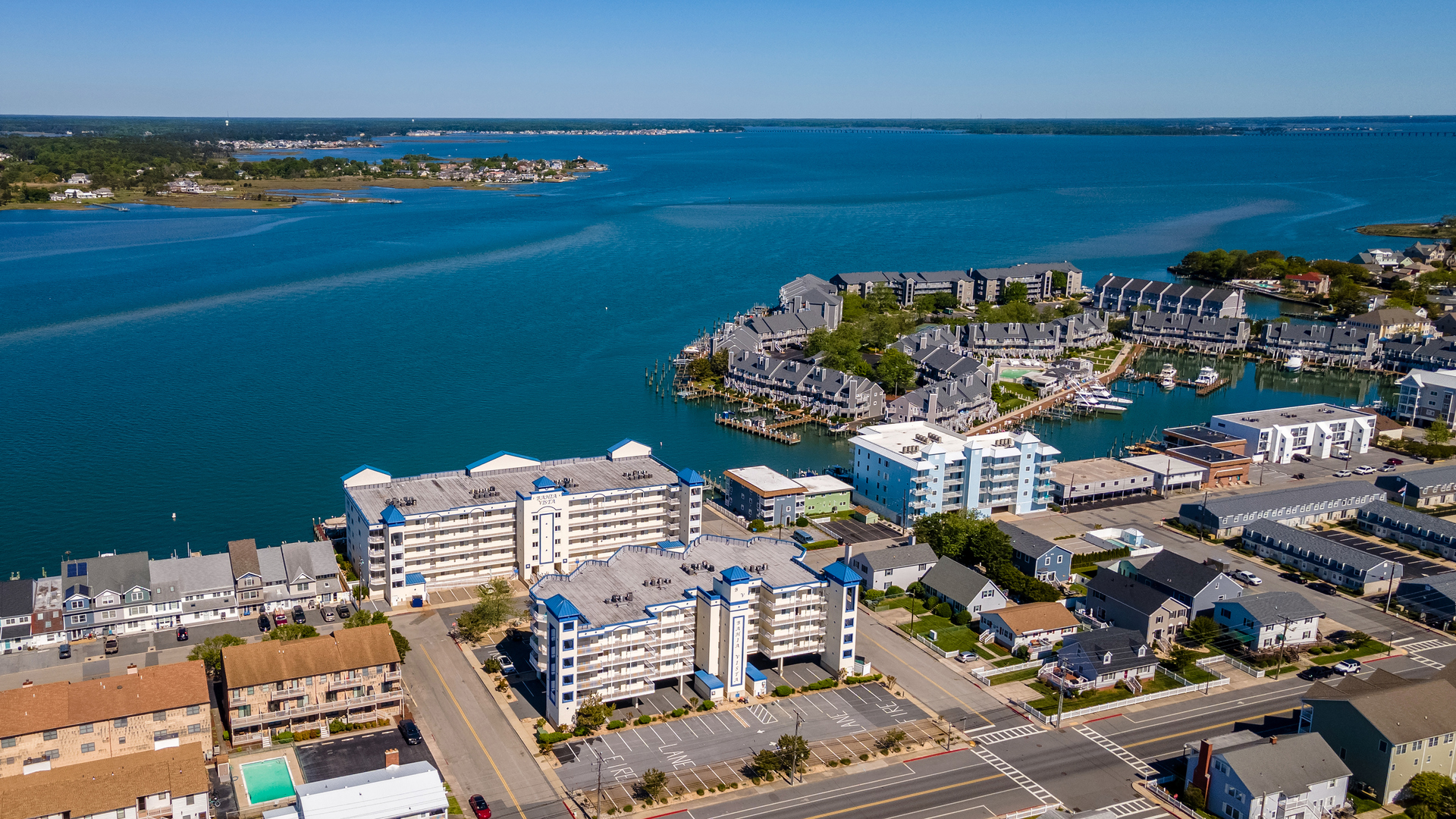 Bahia Vista 504 is located in the West Building RIGHT on the Bay!