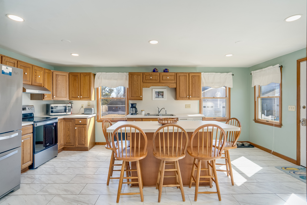 As you enter through the Kitchen, kick off your shoes and let the fun begin!