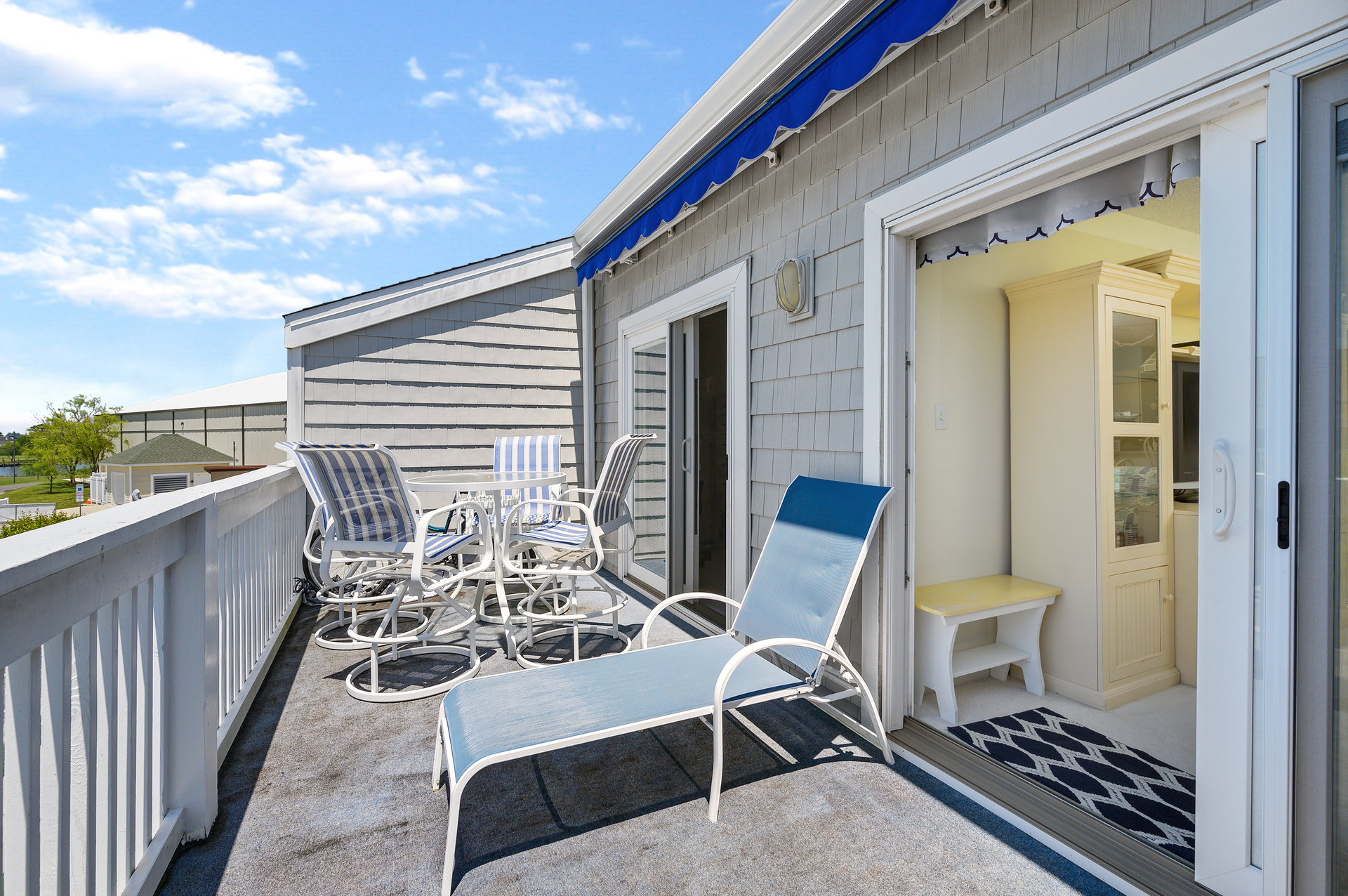Enjoy the peaceful bay breeze right from your private balcony!