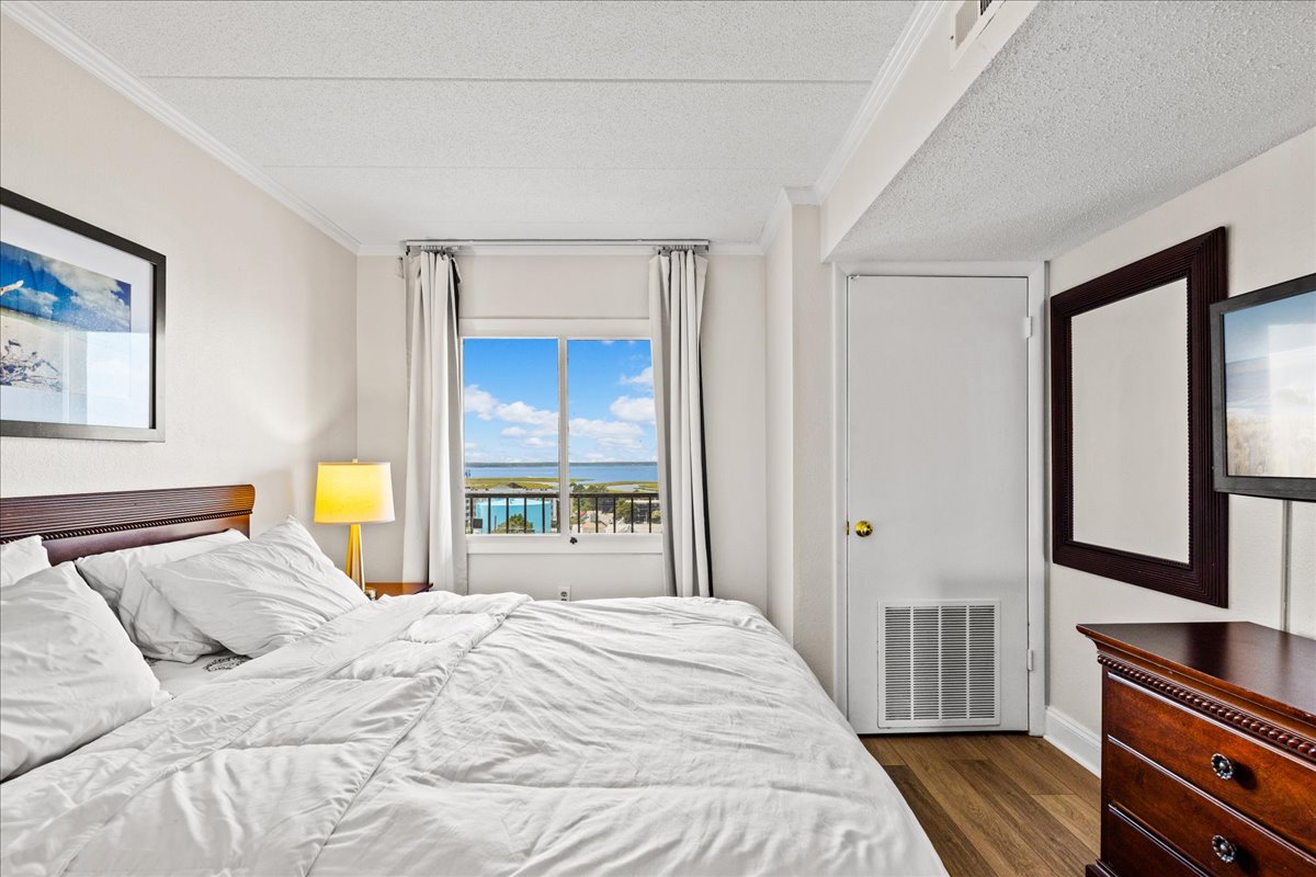 Cozy Up into the Plush King Bed and Snooze Away!