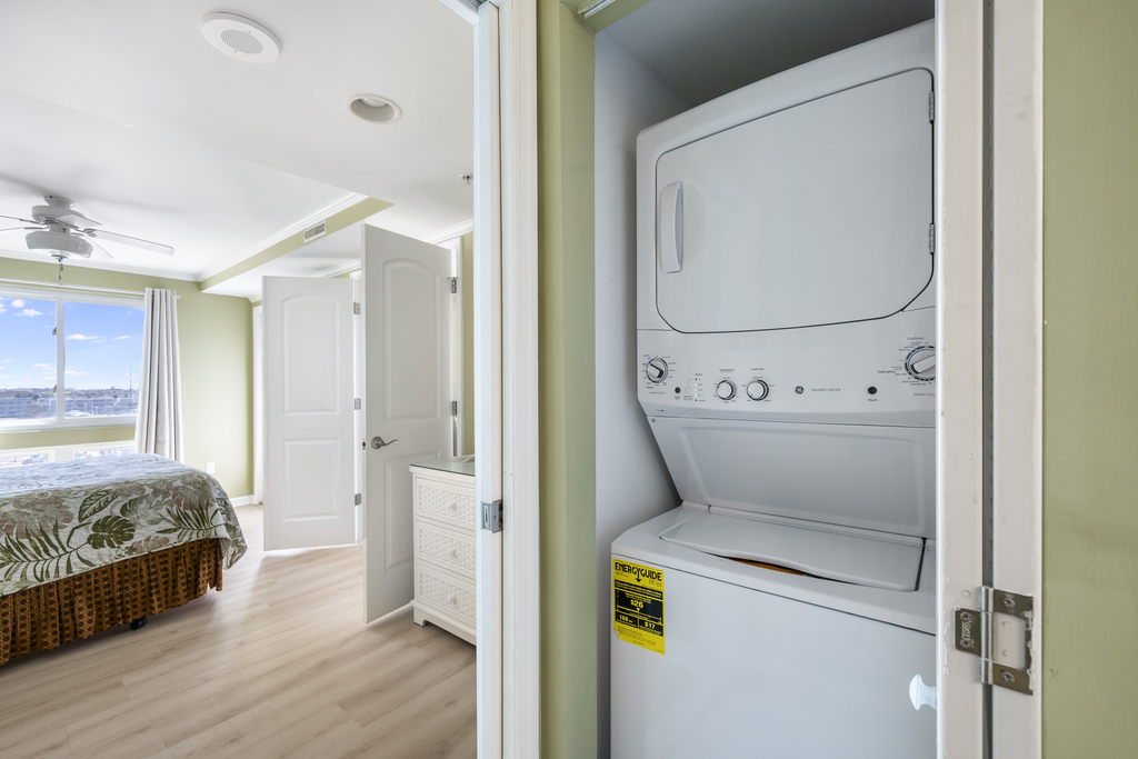 Washer and dryer in the home in case you need to pop in a load!