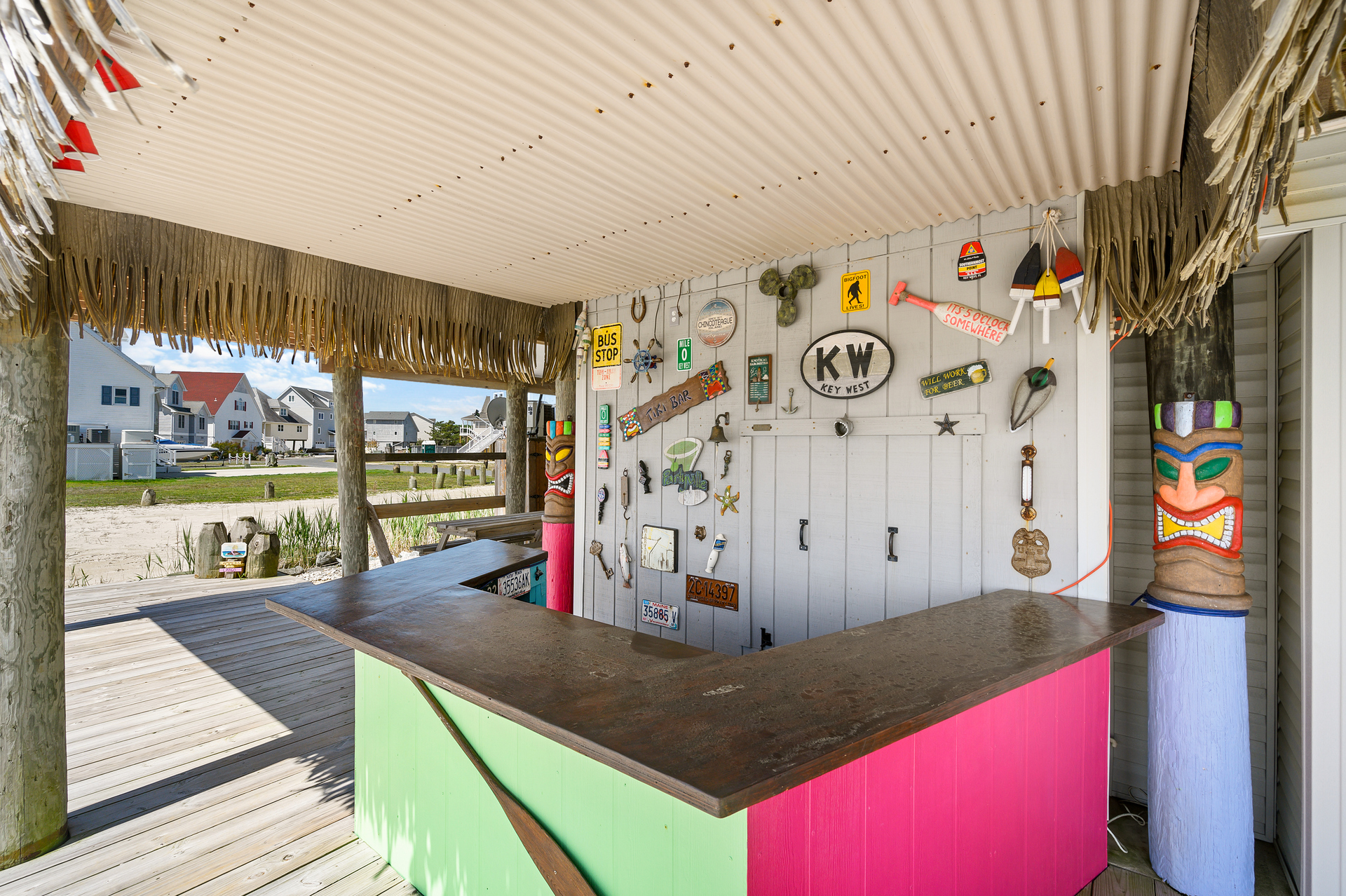 Vacation Jimmy Buffett Style at the Tiki Bar!