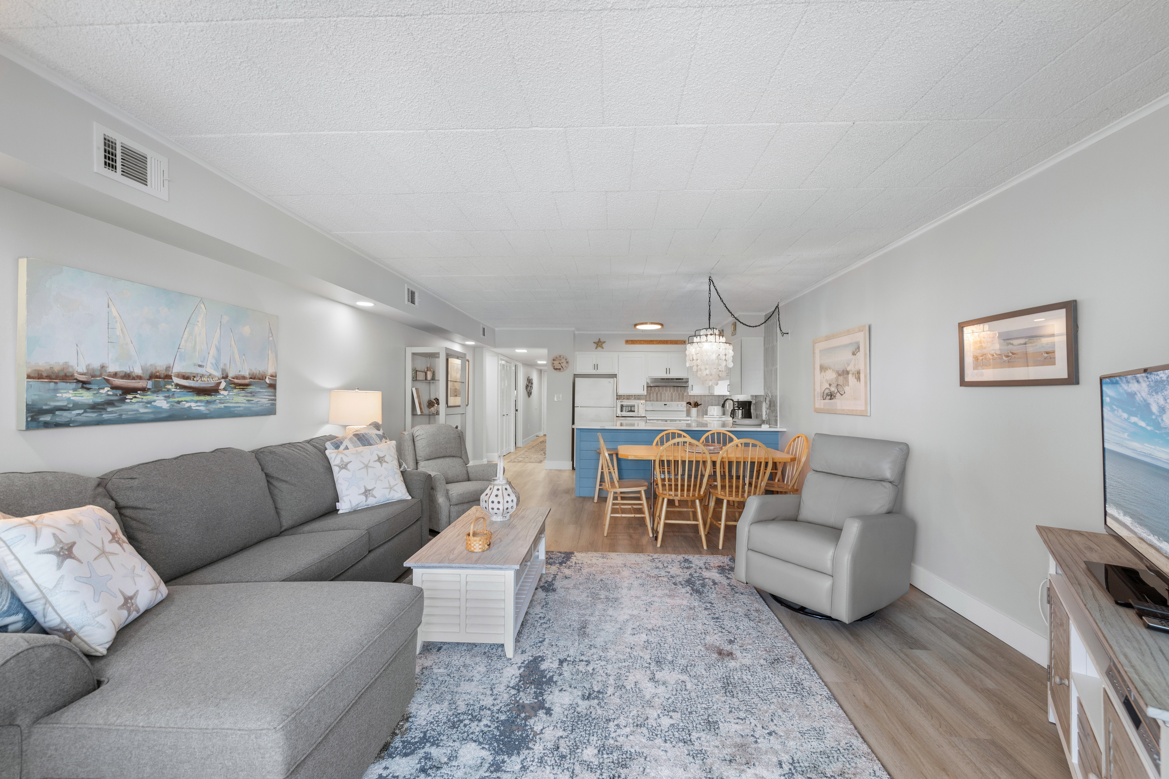 With 2 Bedrooms and a Sleeper Sofa in the Living Area, there's sure to be room for the whole family.