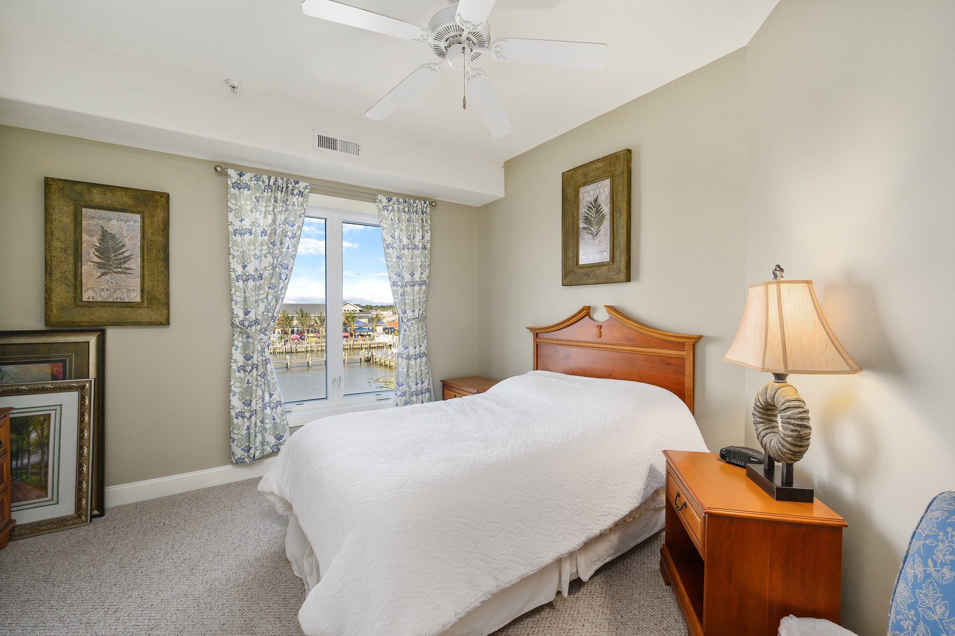 Bedroom 2 has a Full Bed and more great Views.