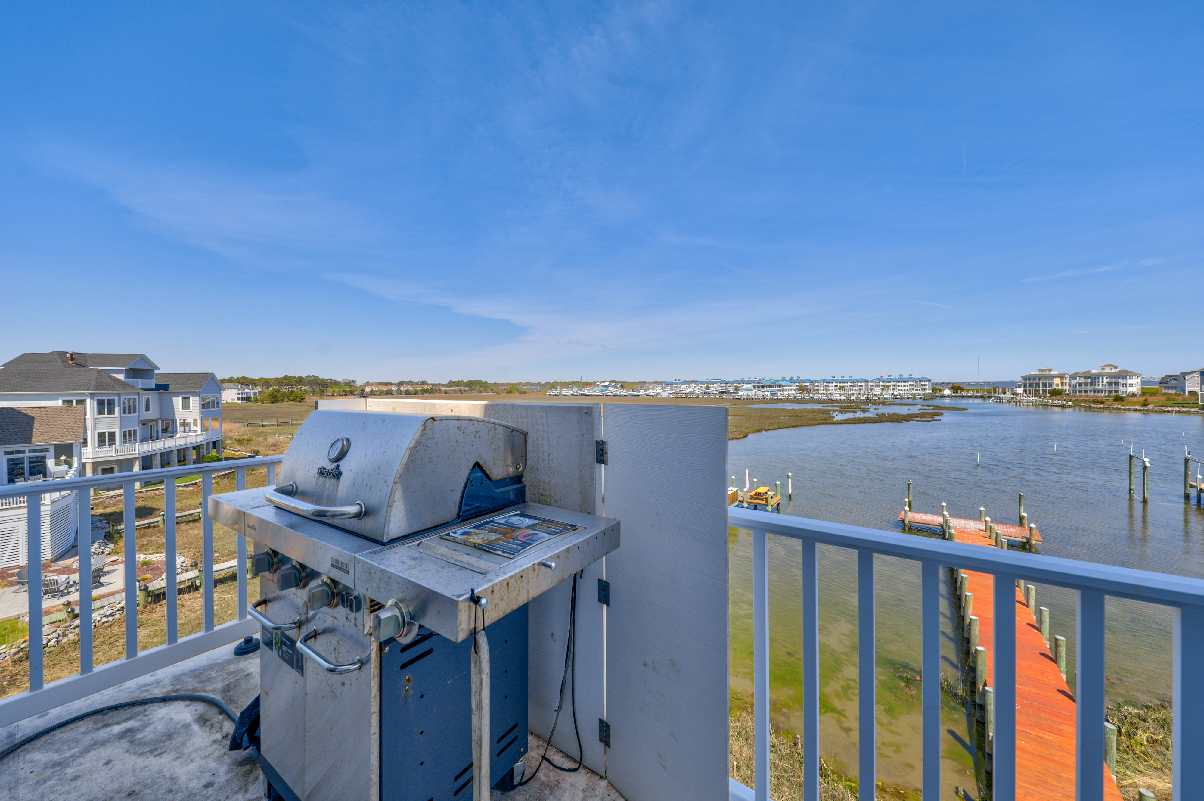 Cook up a Family meal on the built-in Grill.