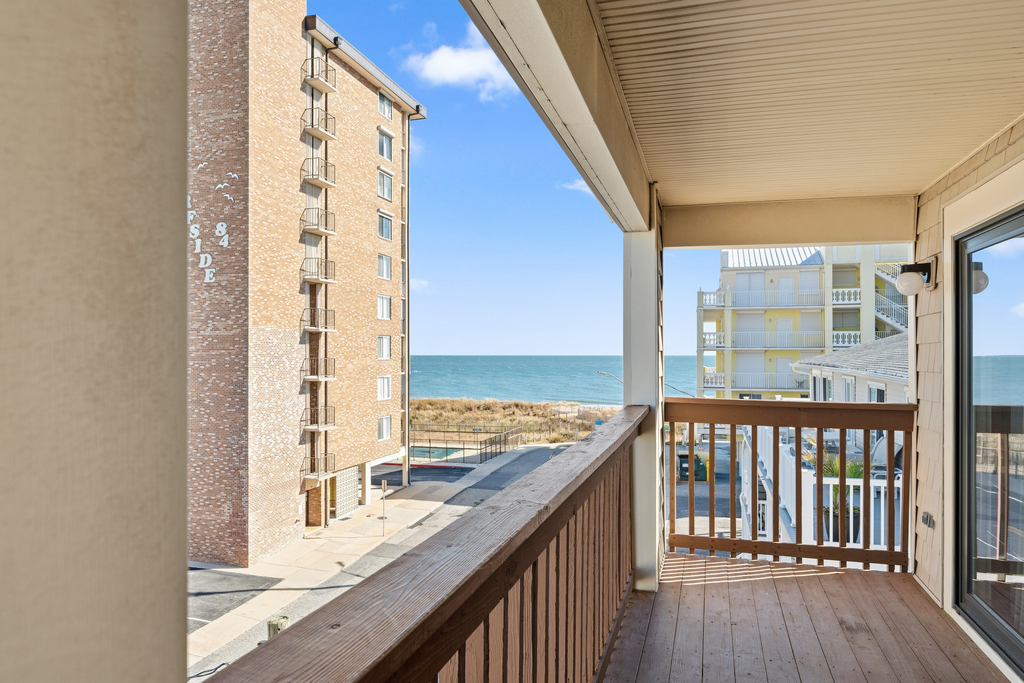 Just a couple steps until your toes are in the sand!