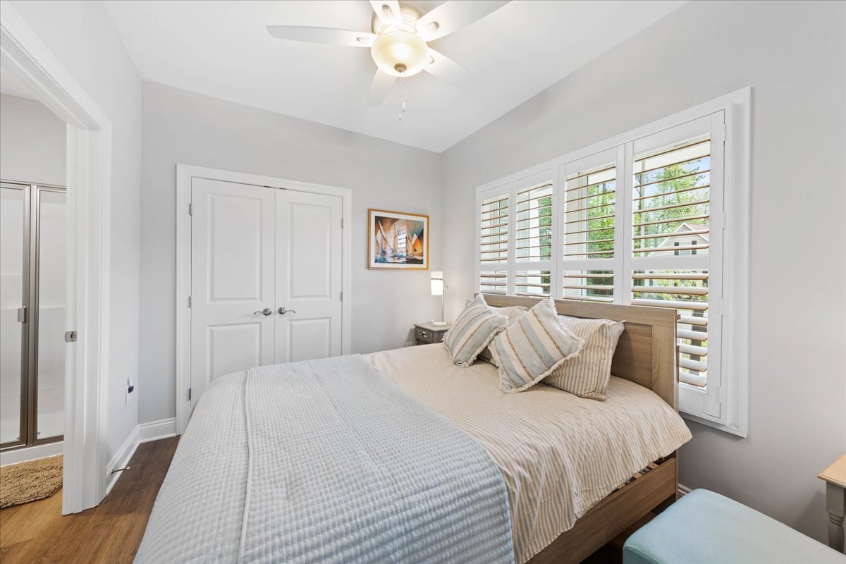 Light, Bright and Beachy, this Bedroom is the Perfect Space to Relax!