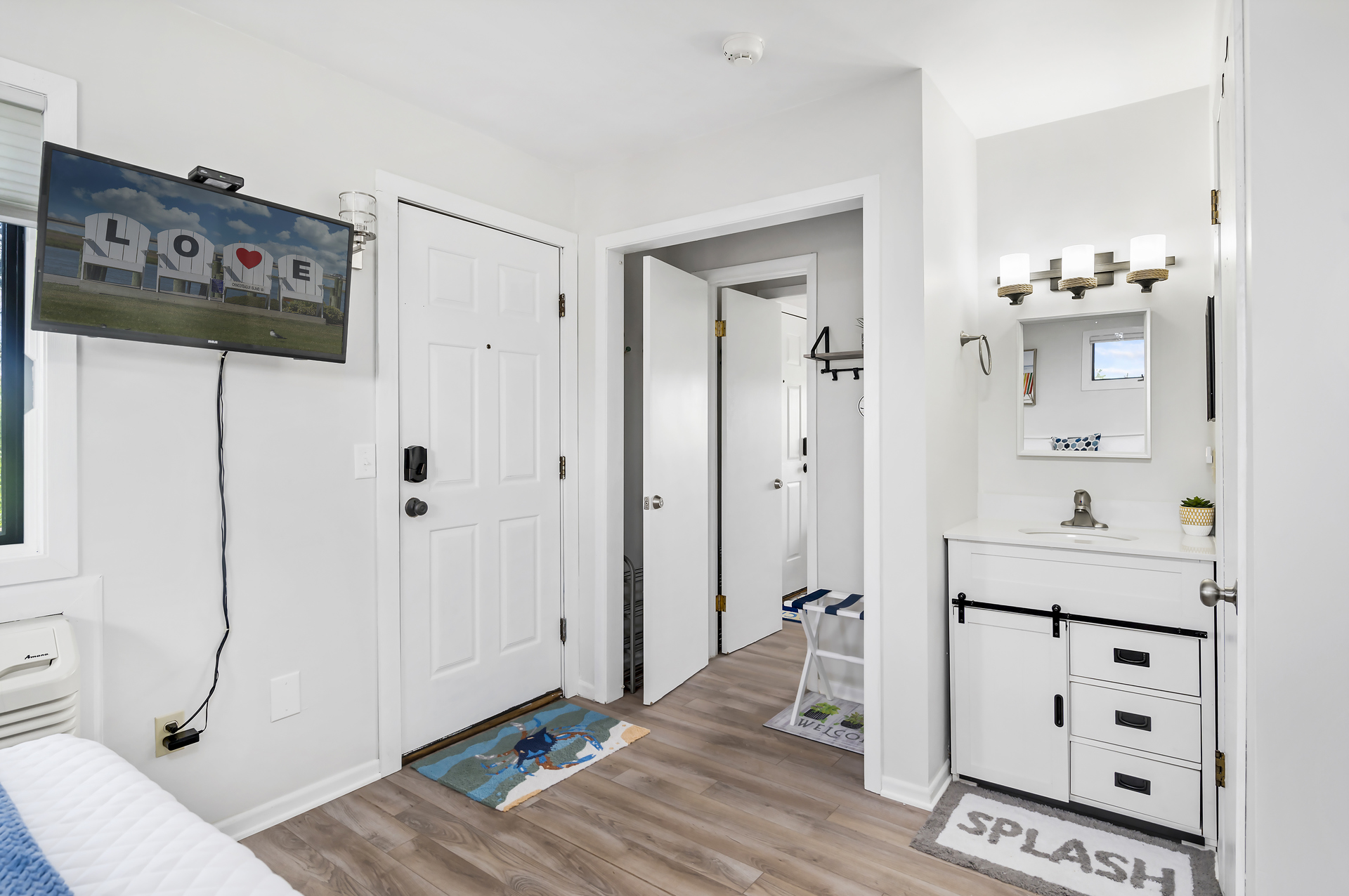 Walking towards Room 2.....