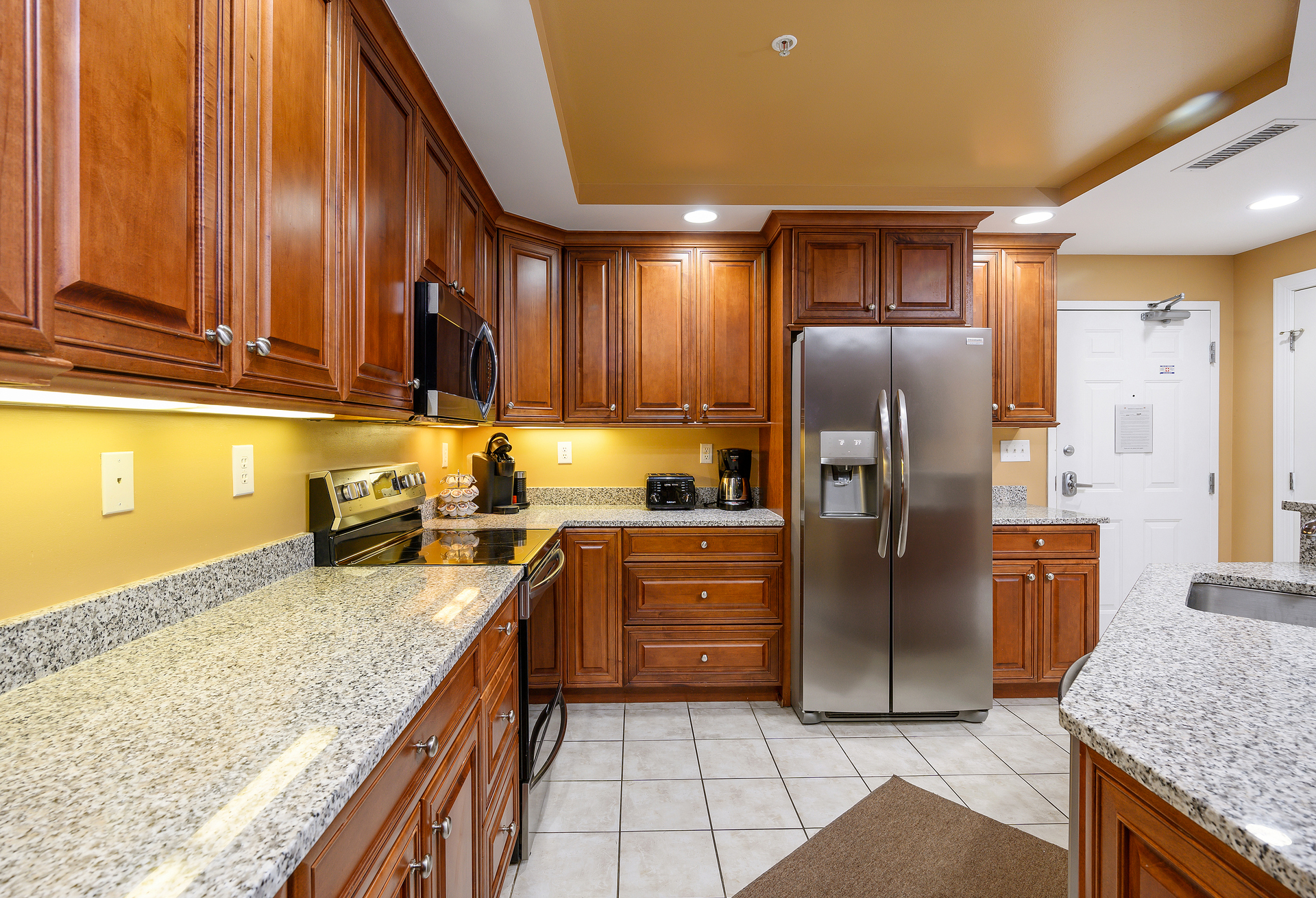 With high-end, Stainless Appliances, this kitchen truly is every chef's Dream!