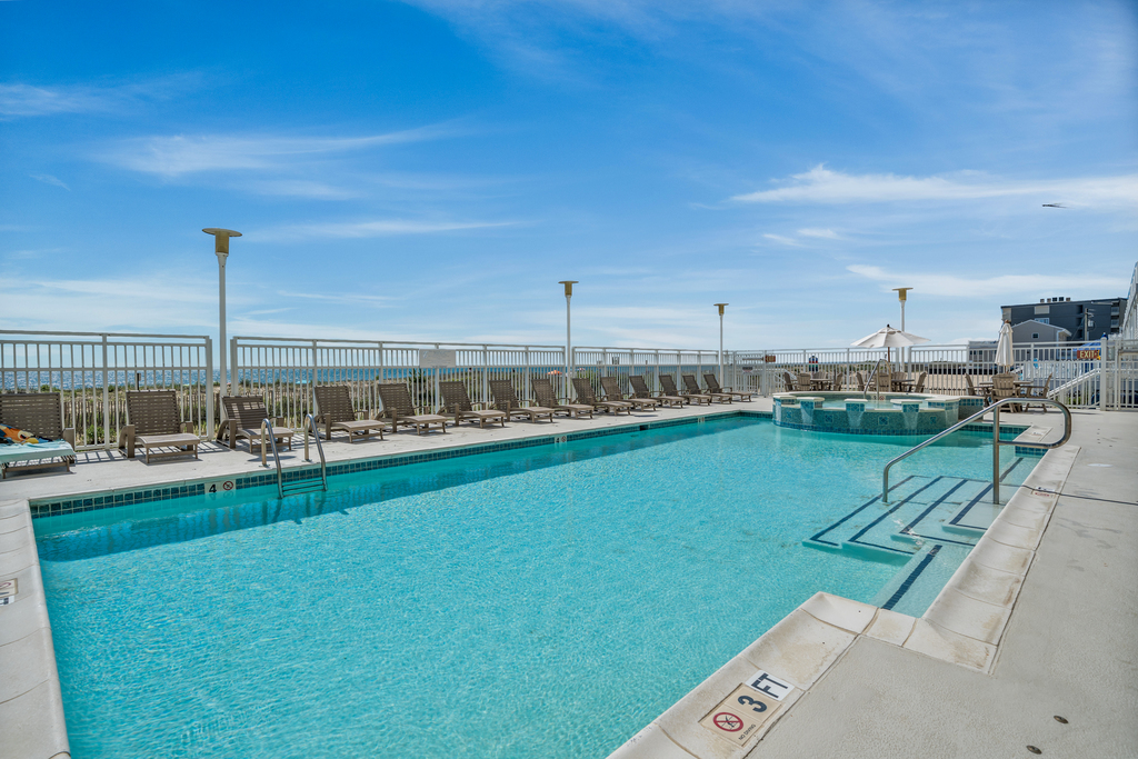 Take a dip in the seasonal Outdoor Pool!