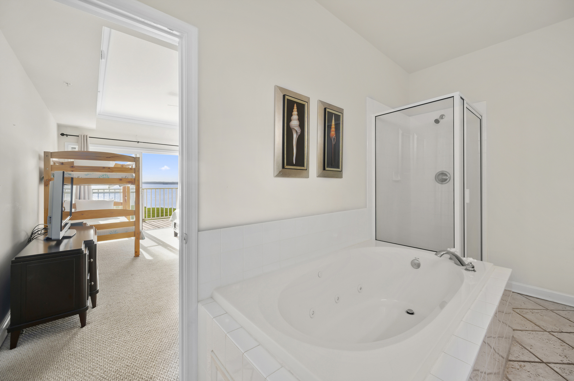 Nothing better than relaxing in the deep soaking tub