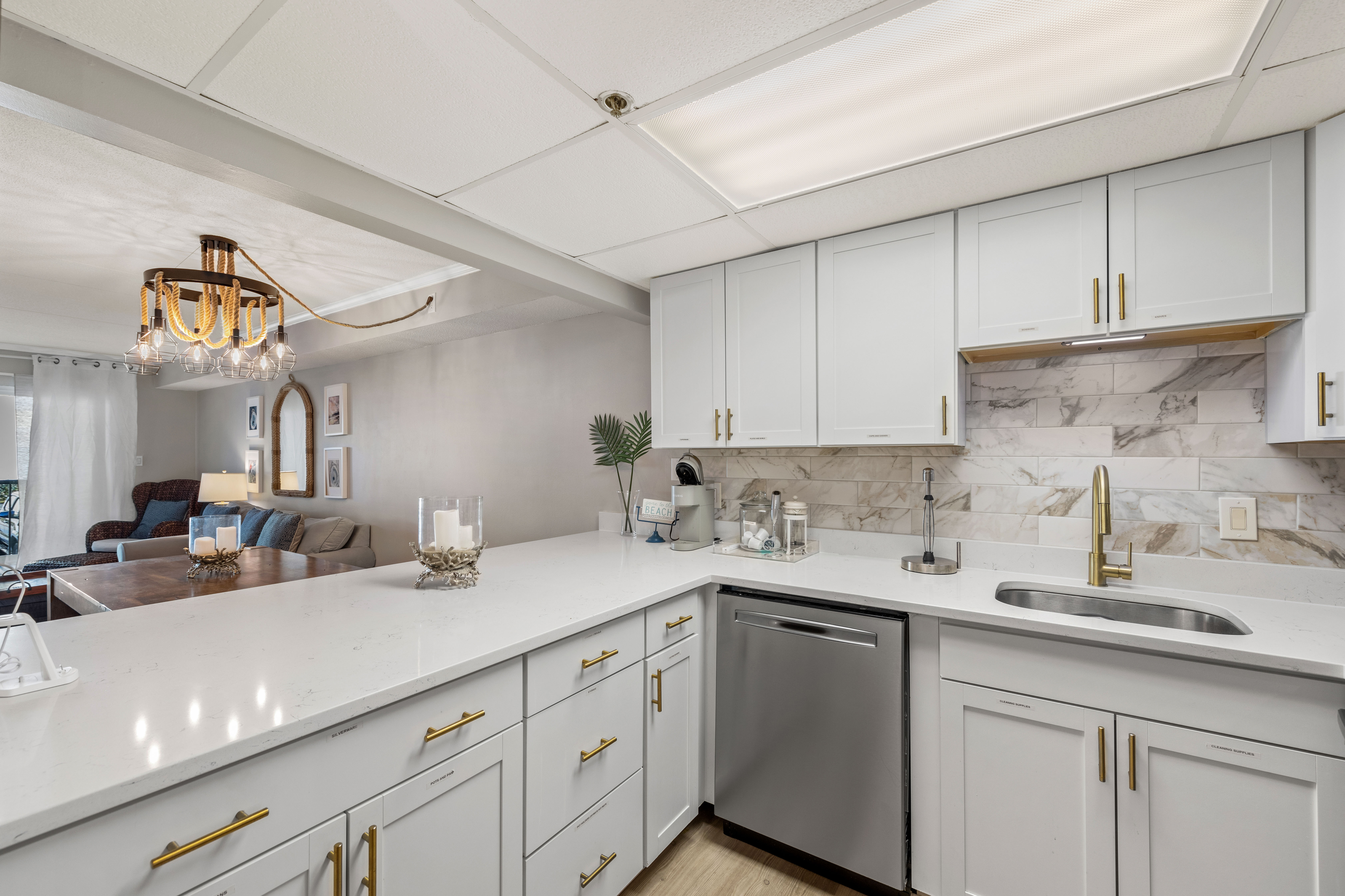This stunning kitchen is sure to delight the chef in your family.