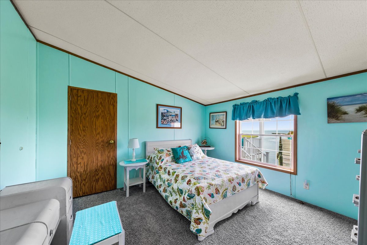 Amazing Bay Views from Bedroom 3, and another Full Bed.