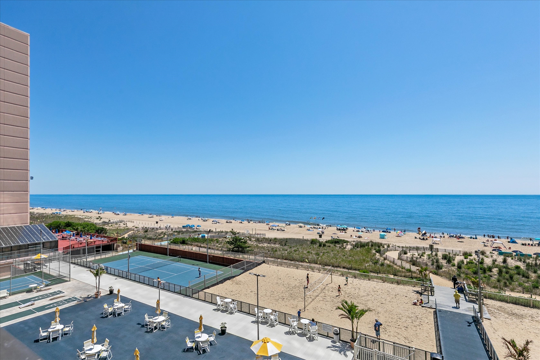 Soak in the beautiful blue skies, golden sands, and resort-style amenities just outside your door.