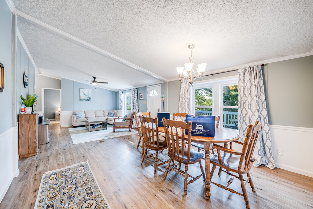 Large Dining Area just off Living Area.