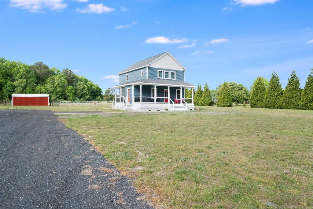 This fabulous BRAND NEW Home is located just off Chincoteague Island in Watts Bay.