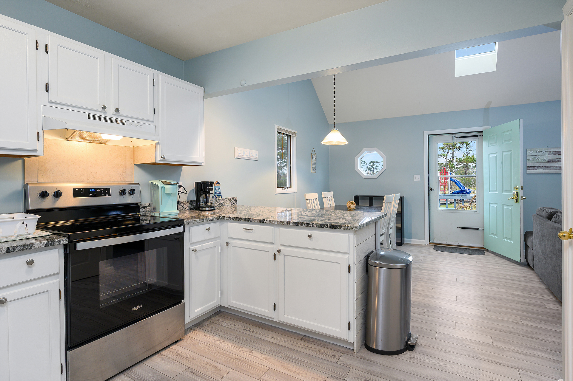 Looking from Kitchen to Dining Area.
