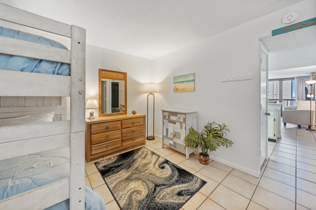 This space sleeps 2 with Twin Bunk Beds