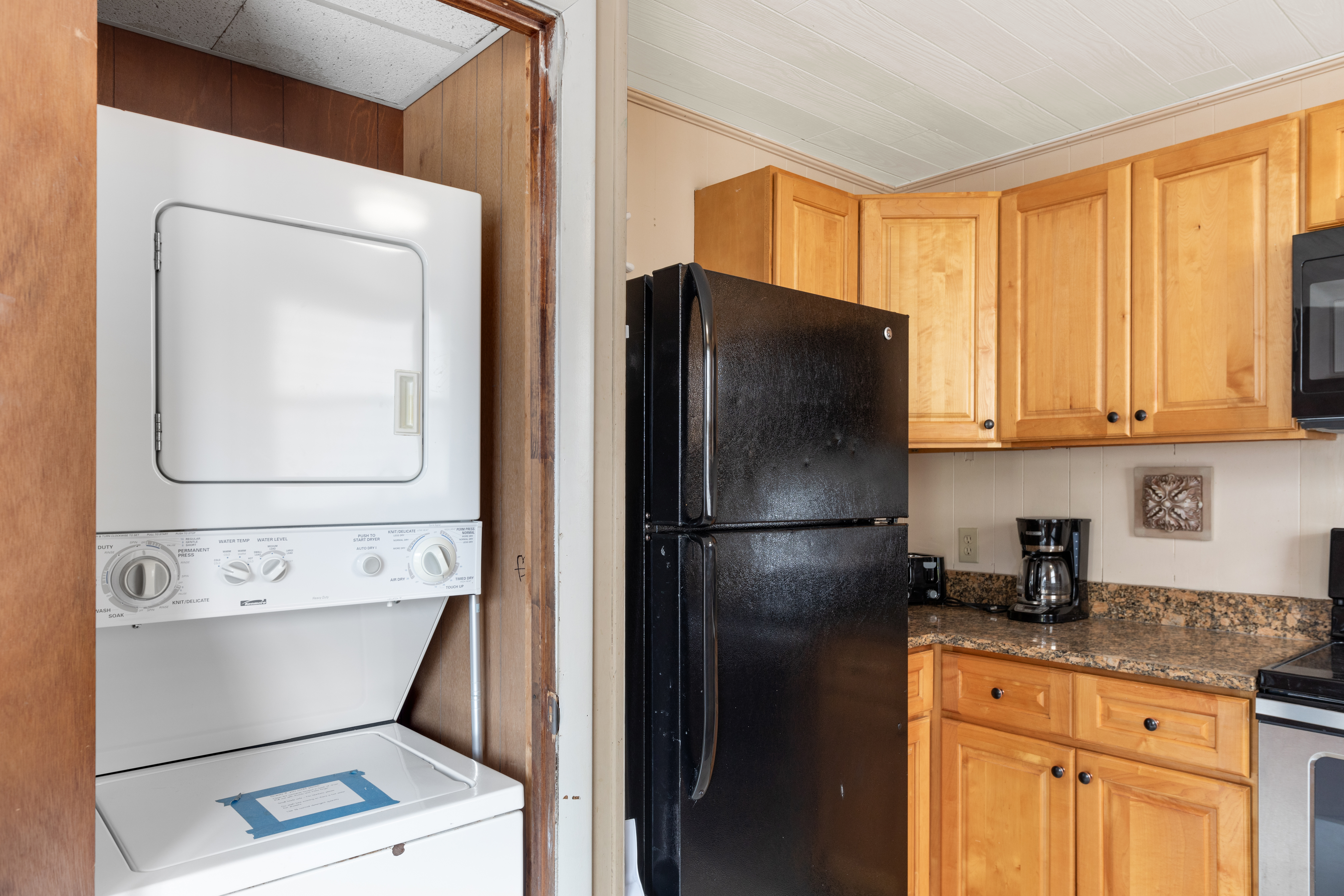 There's even a Stackable Washer/Dryer for your convenience!