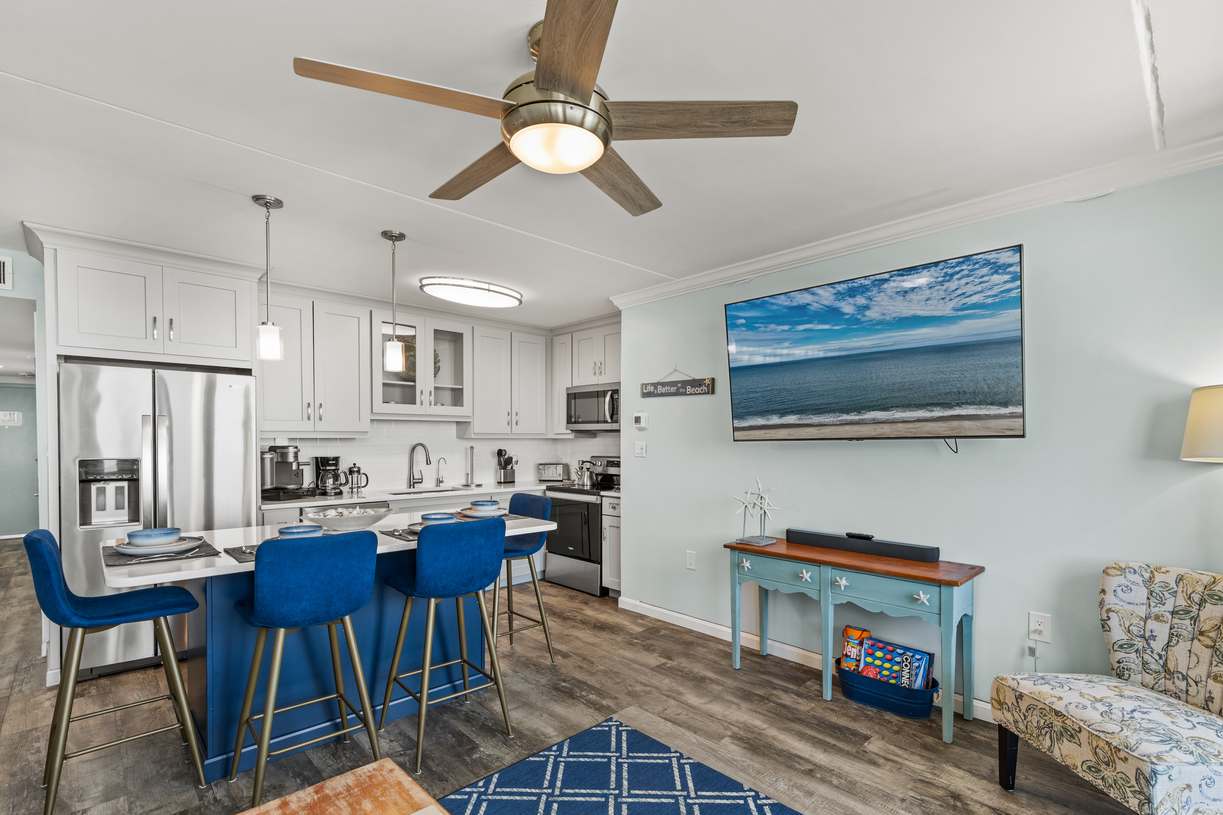 The Open Layout of this home allows you to Reconnect with Family throughout.