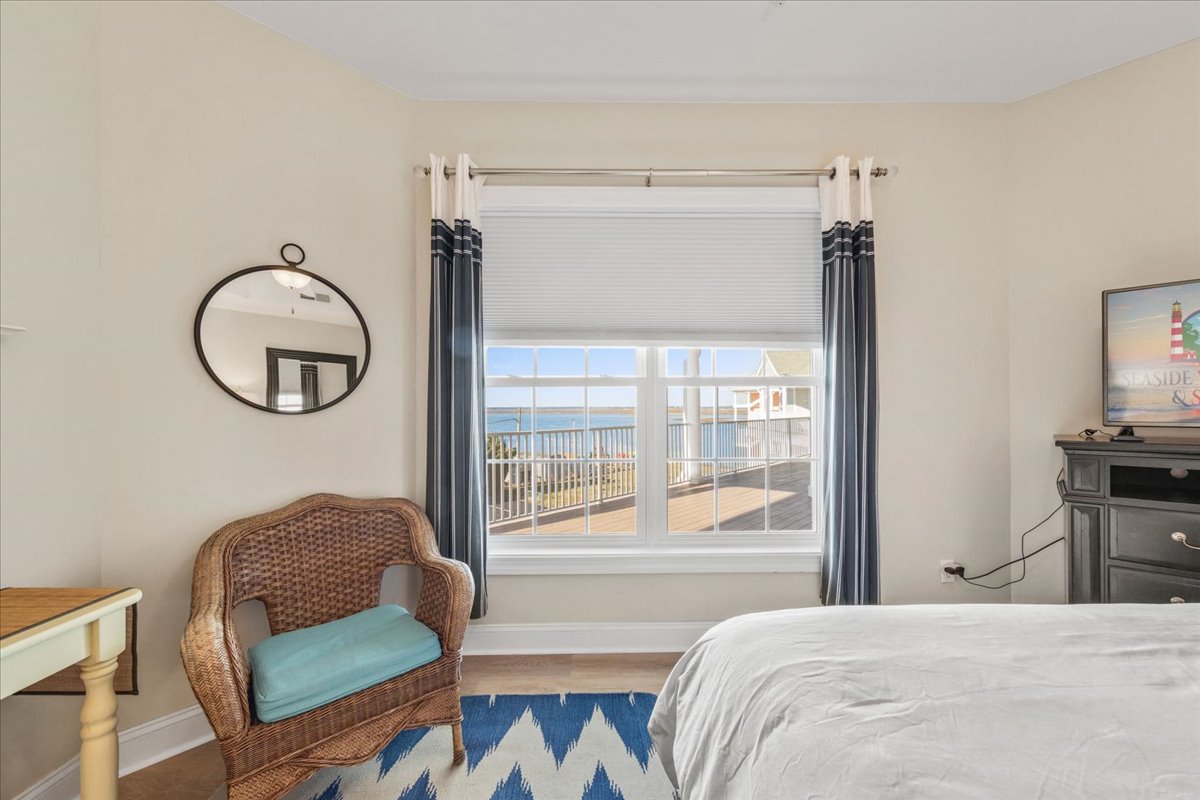 Bay Views from Bedroom 2, as well!