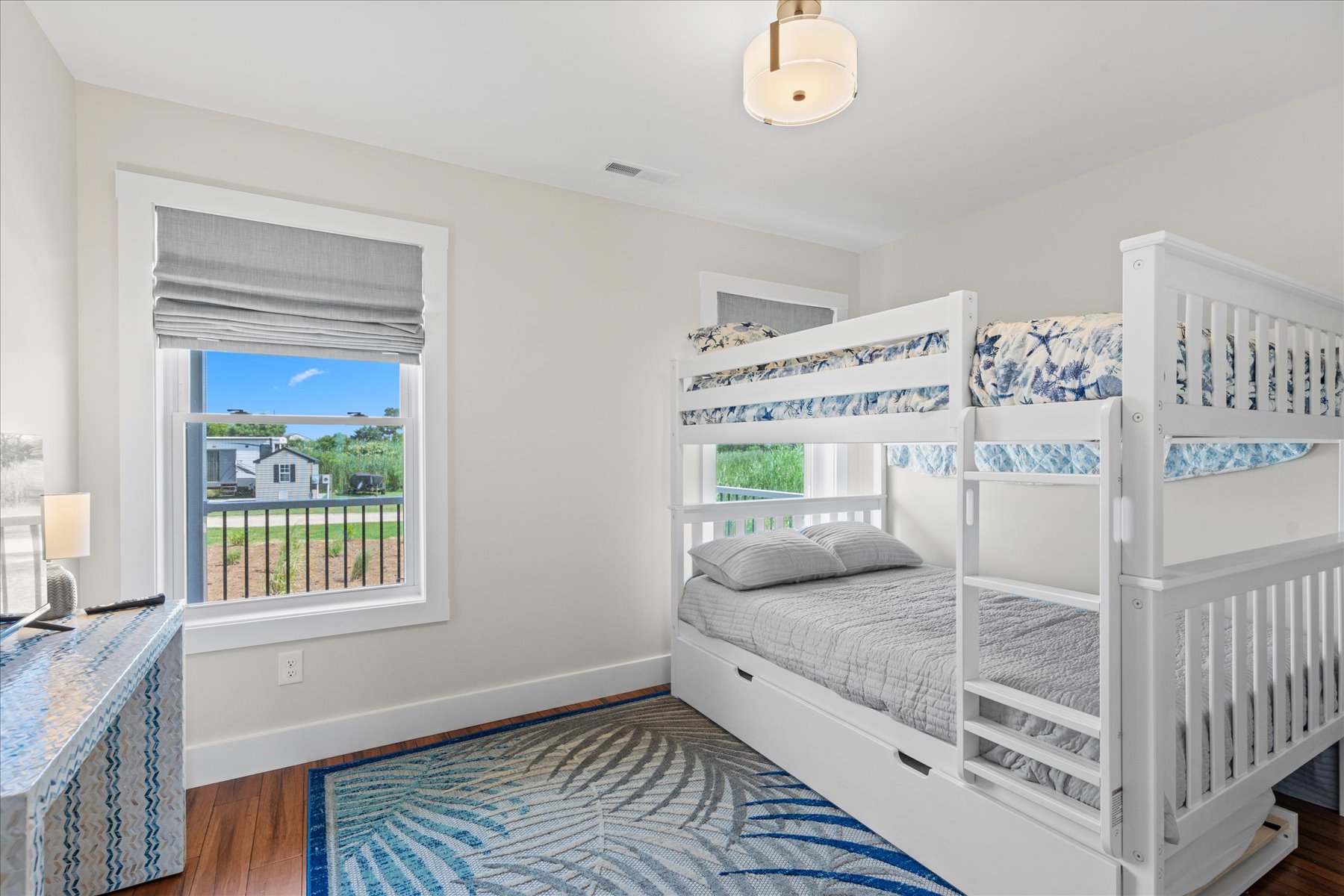 Bedroom 3 sleeps 4 with a Full over Full Bunkbed.