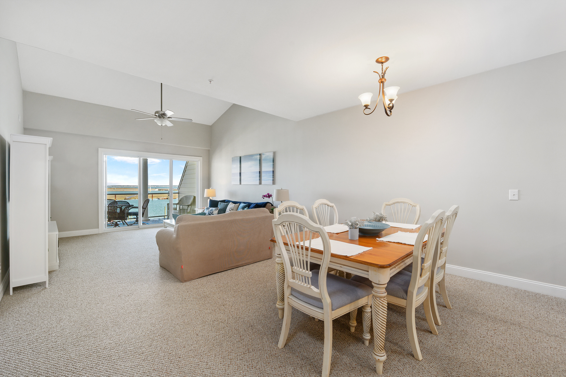 Spacious Dining Area just off Living Area.