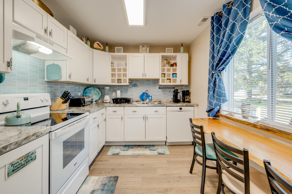 Entering through the Kitchen, you'll immediately appreciate how well-stocked and ready to go it is!