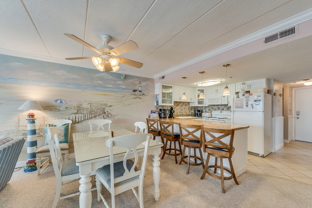 Grab Take-Out from one of the many Amazing nearby Restaurants.