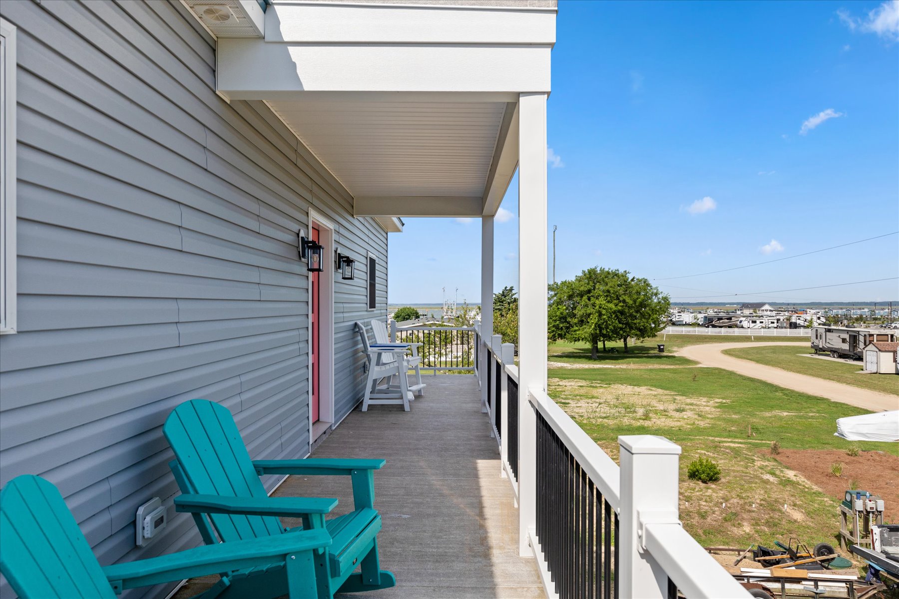 Just steps away from Curtis Merritt Harbor and the Boat Launch.