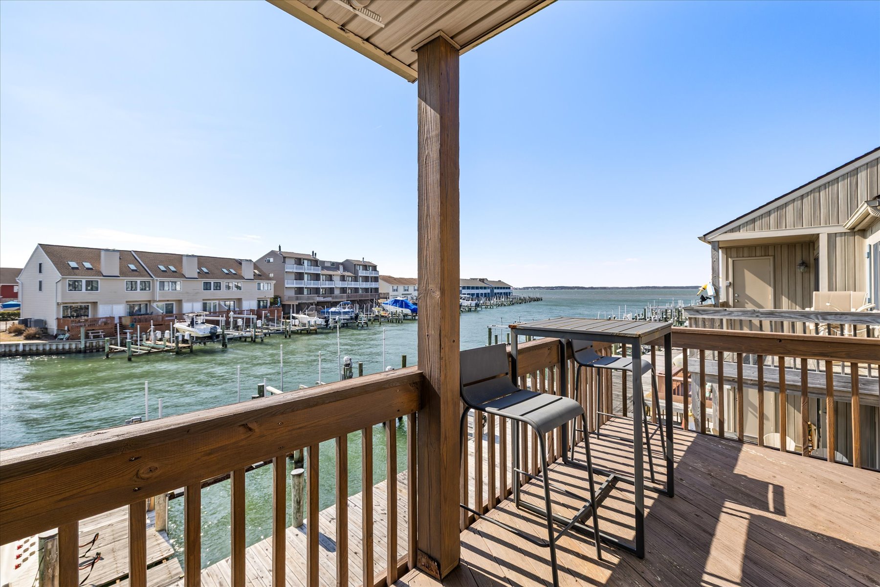 Sip your morning coffee and enjoy this stunning view each morning.