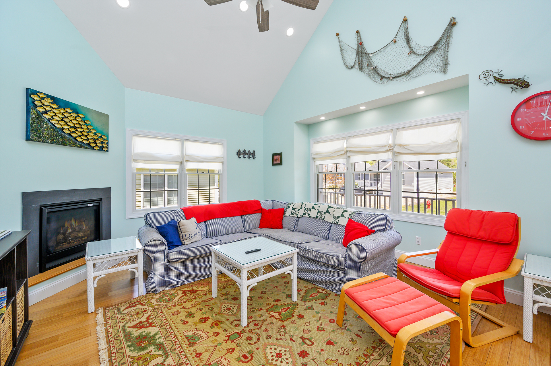 You`ll love the inspiring Coastal Colors throughout Ariel`s Grotto.