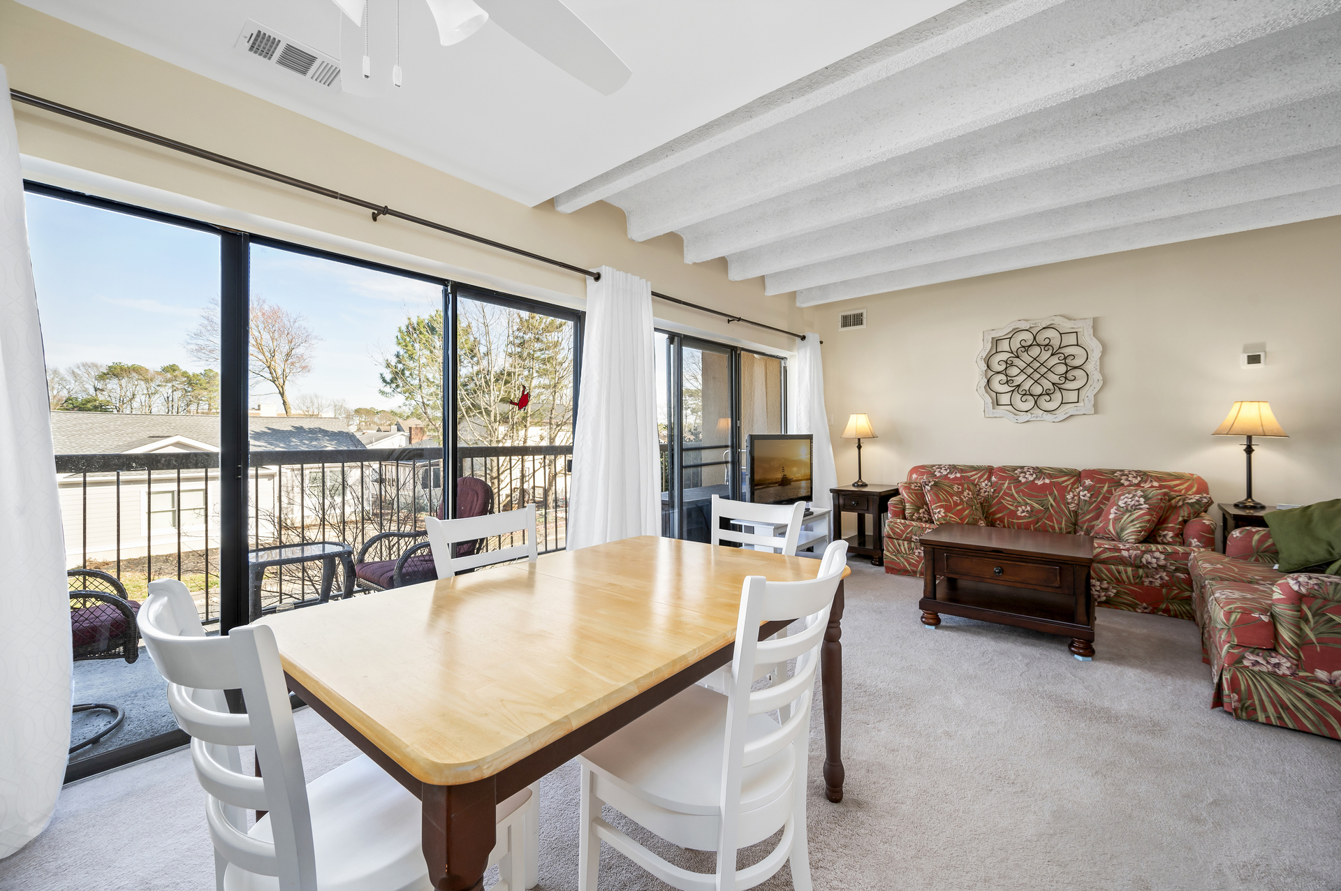 Dine in the comfort of the Central AC or stroll to one of many restaurants nearby.