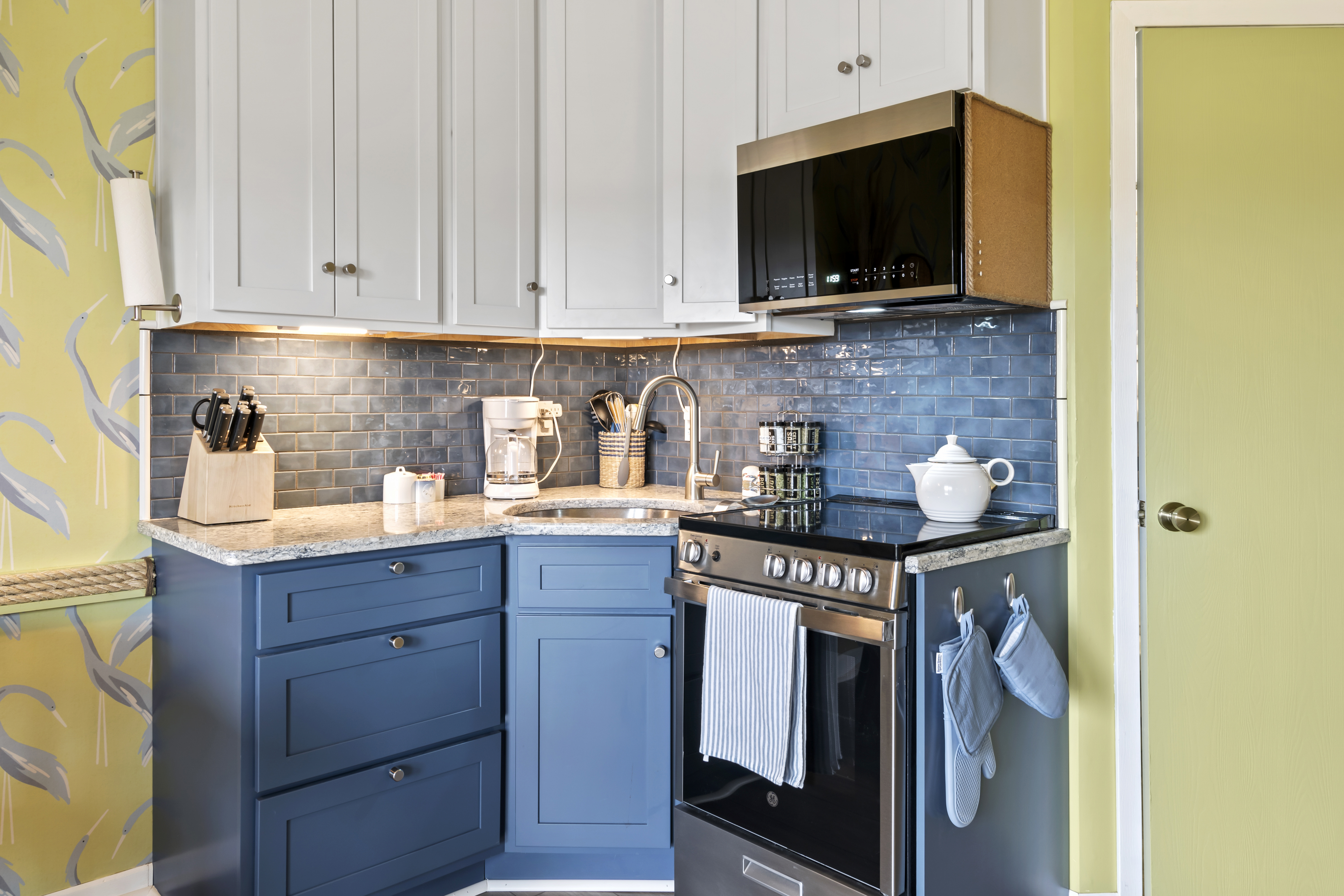 Well-Stocked Kitchenette is Newly Renovated, as well!