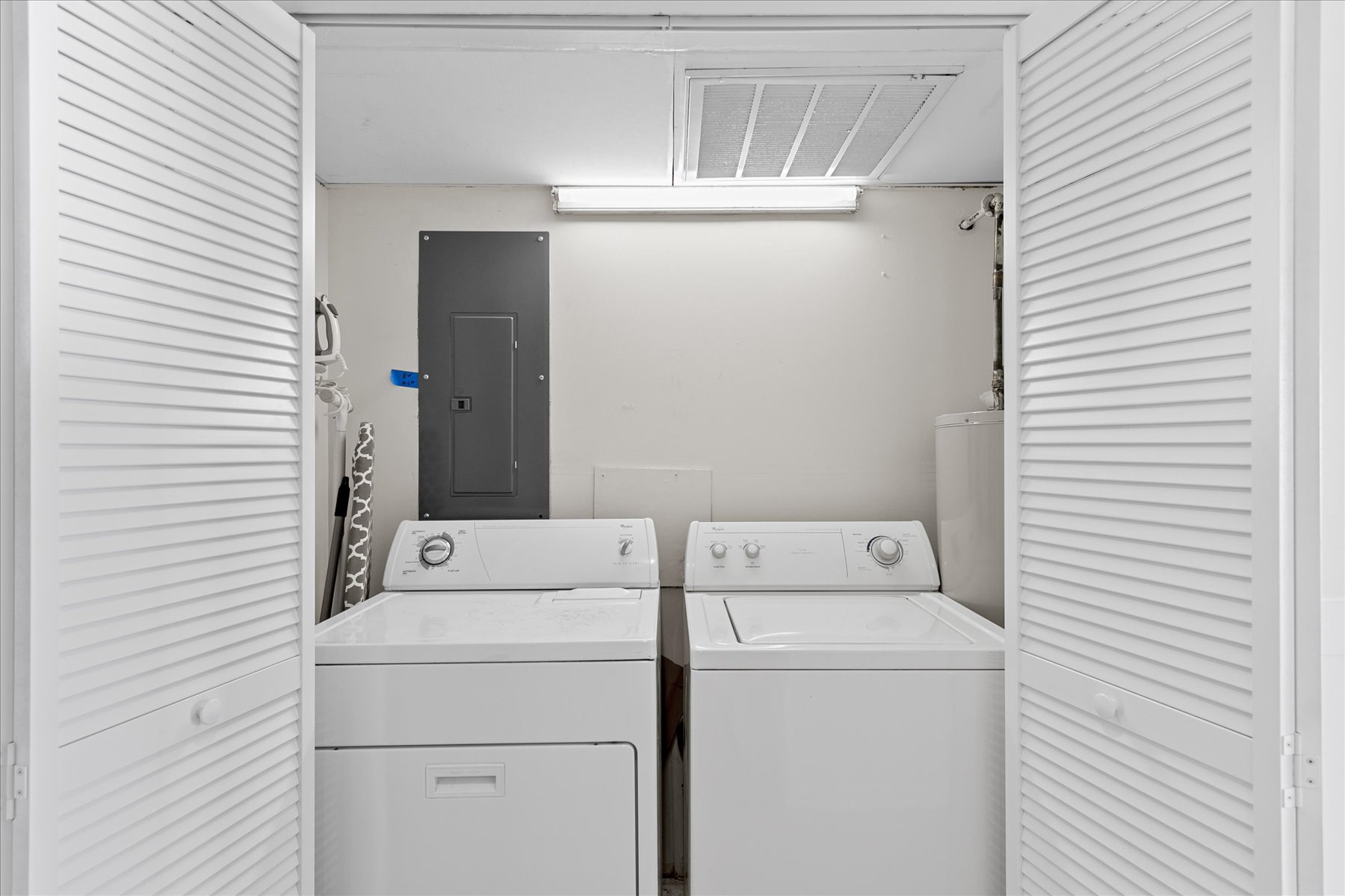 A full Washer and Dryer available for your use.