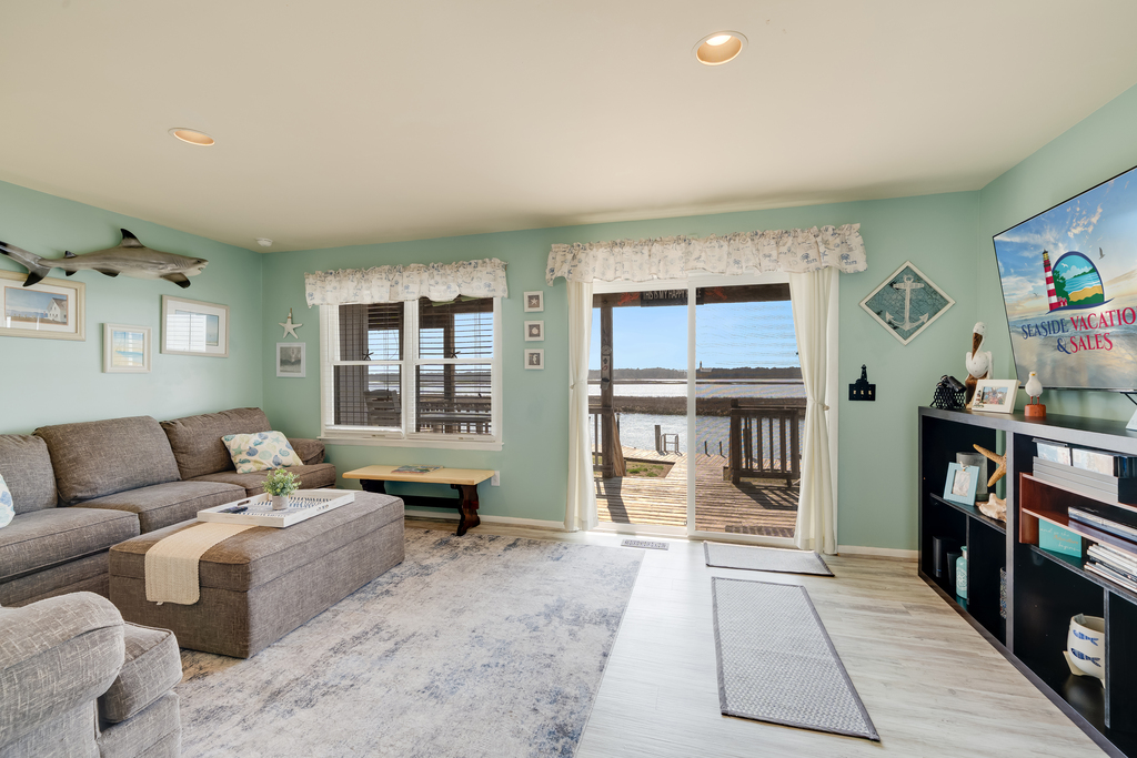 Take in incredible Views of the Assateague Channel and Lighthouse.