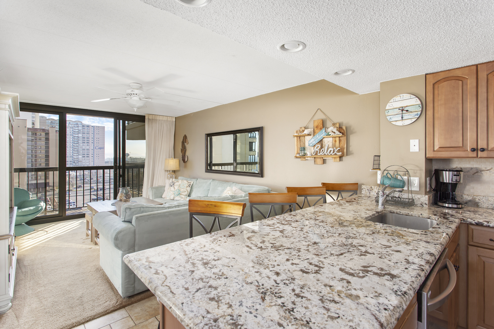 Recently updated, this Home is light, bright, and beachy.