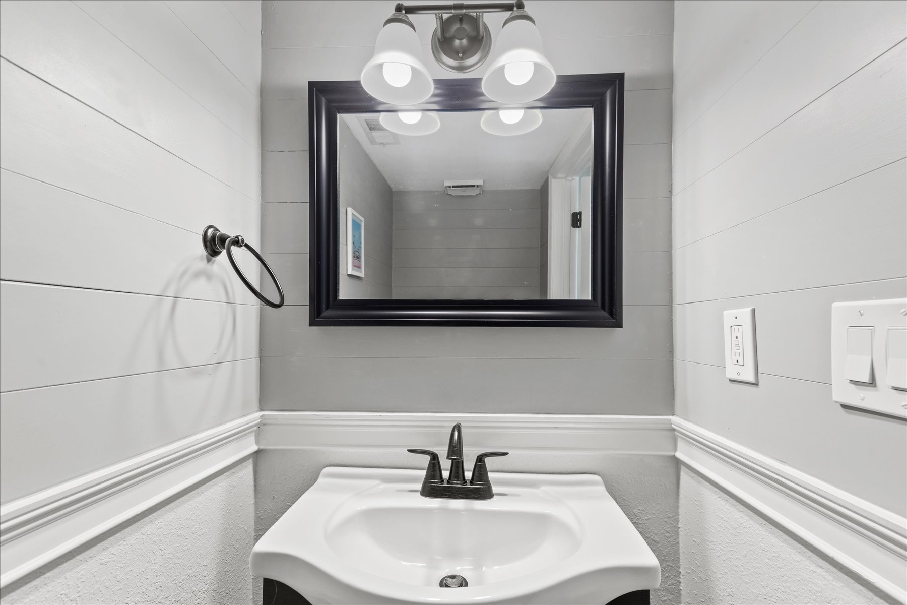 This Bedroom has an attached Half Bath!