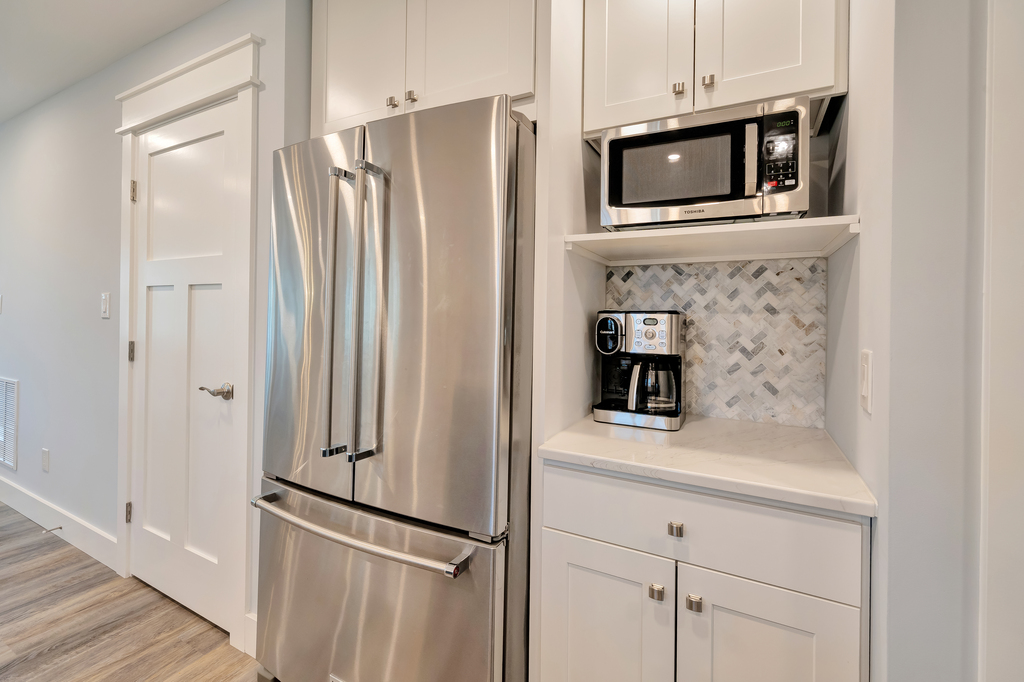 Grab a cup of coffee and head to to Screened Porch to take in that salty, sweet sea breeze.