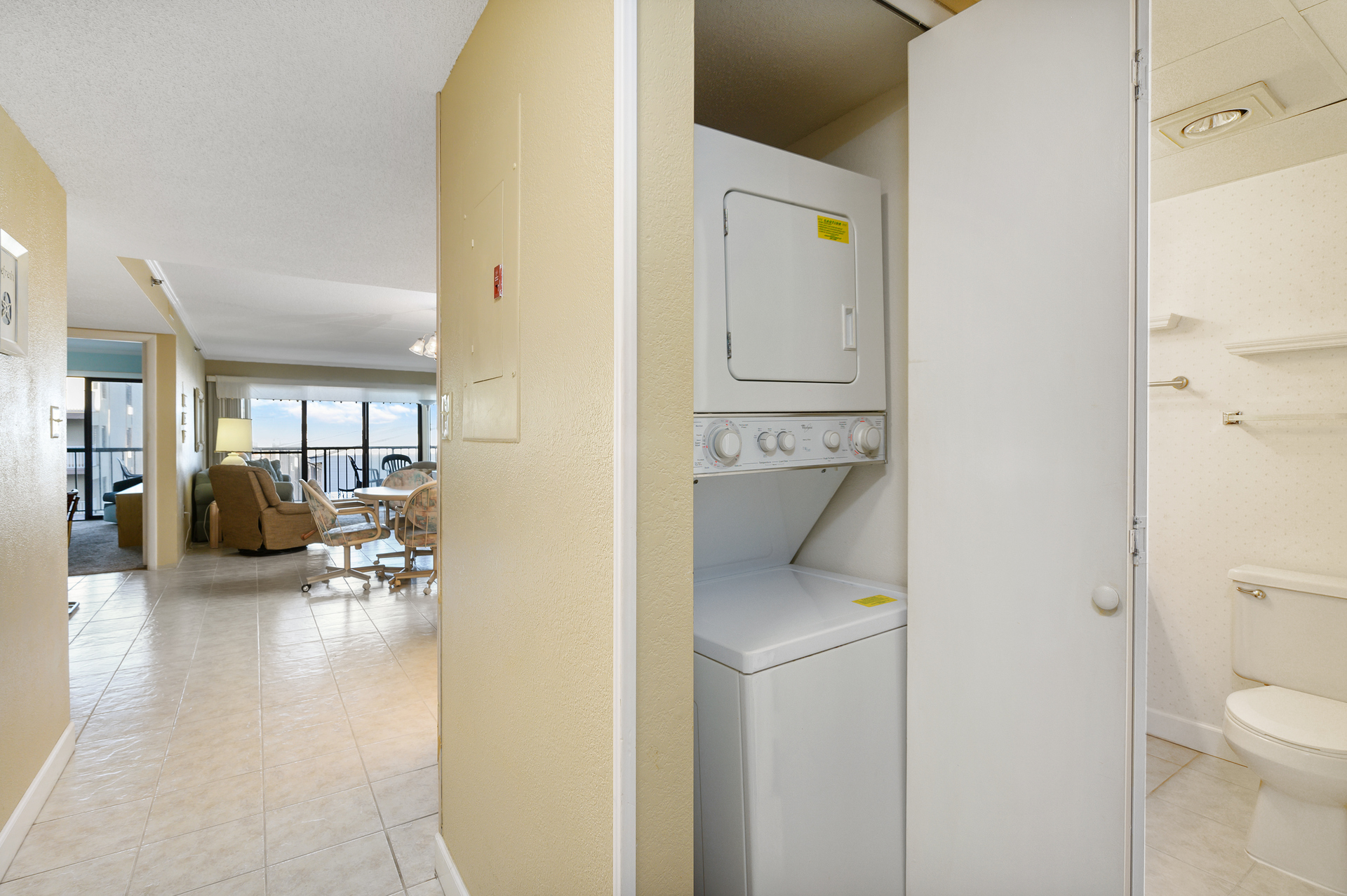 Enjoy the convenience of your own washer and dryer