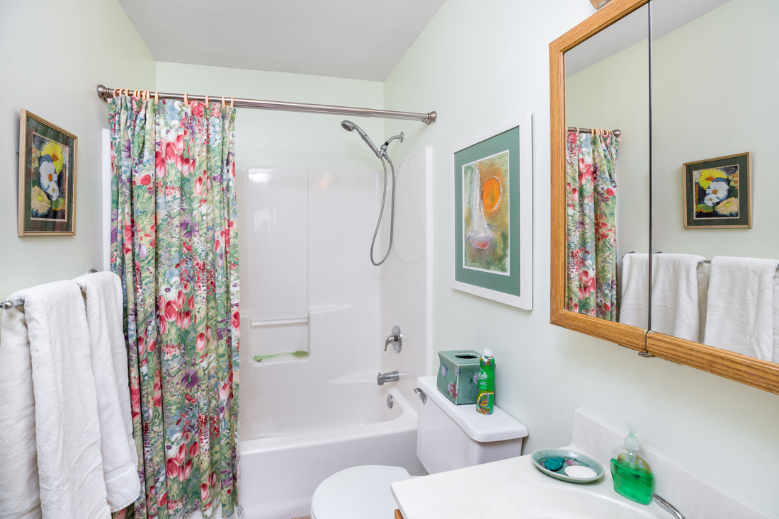 Private Master Bath has Tub/Shower Combo.