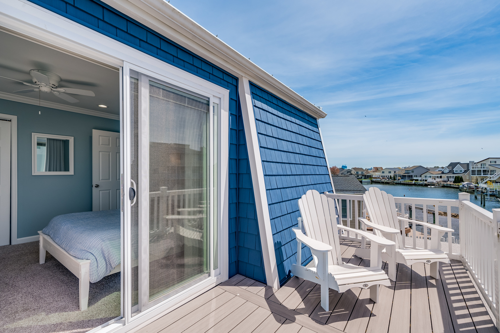 Private balcony located just off of bedroom 1